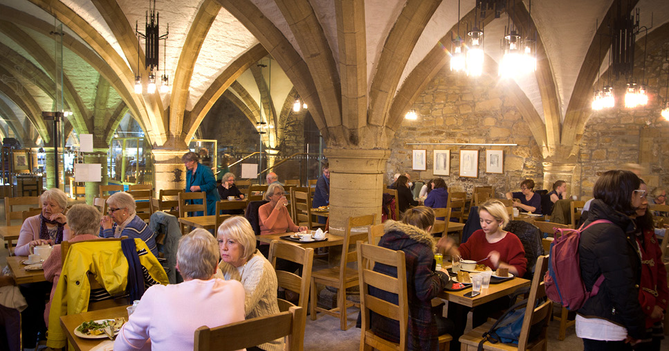 The Undercroft Restaurant in Durham Cathedral